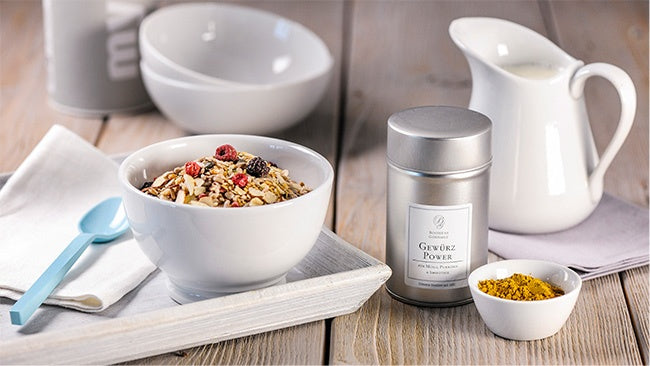 Müsli mit Porridge Gewürz