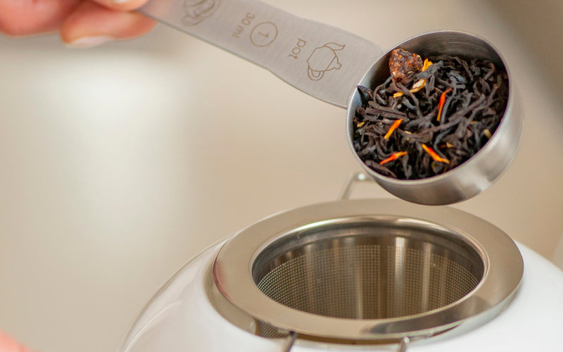 Eistee mit Earl Grey, frisch und herb