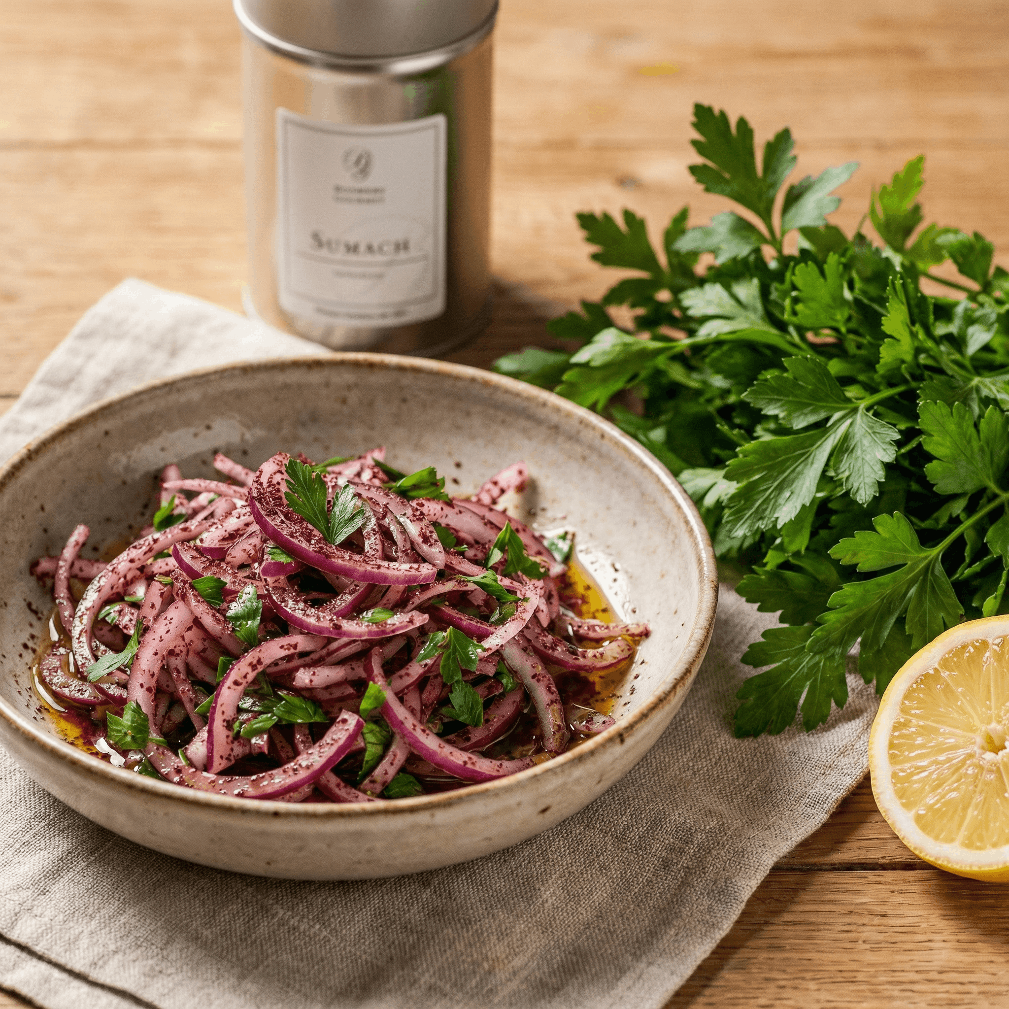 Türkischer Zwiebelsalat mit Sumach