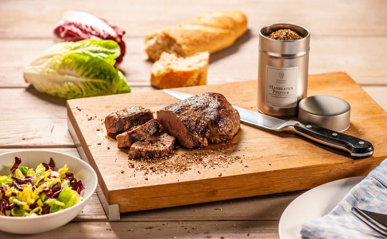 Steak mit Pfiff - mit Hanseaten Pfeffer