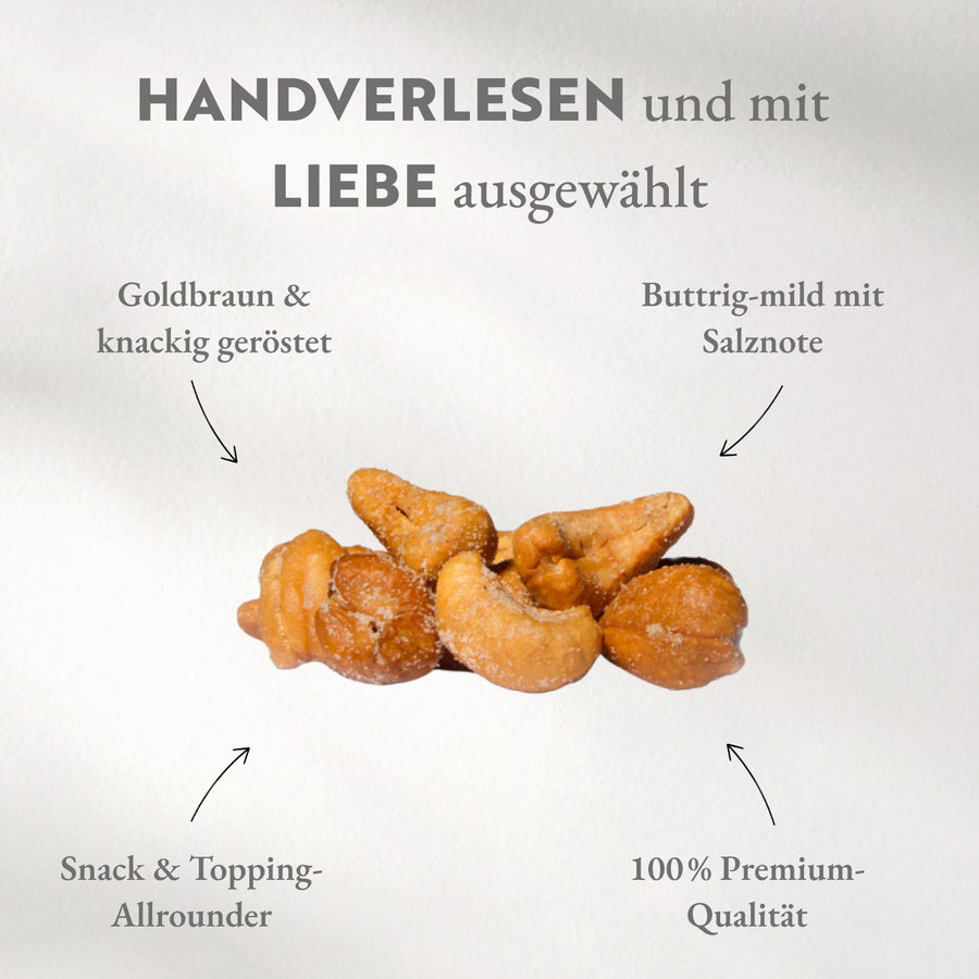 Cashewkerne I geröstet & gesalzen