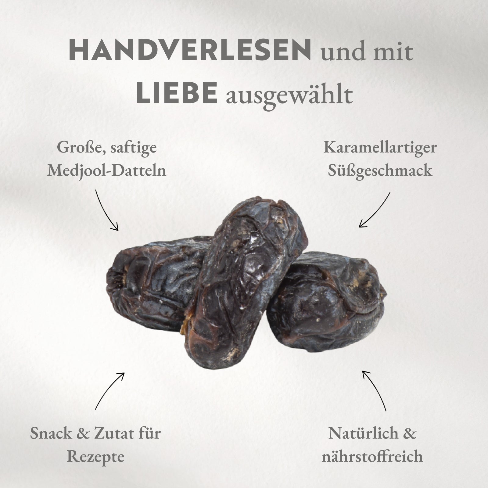 Datteln, natur, neue Ernte