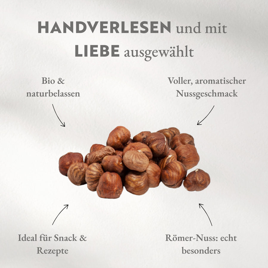Haselnusskerne "Römer" BIO