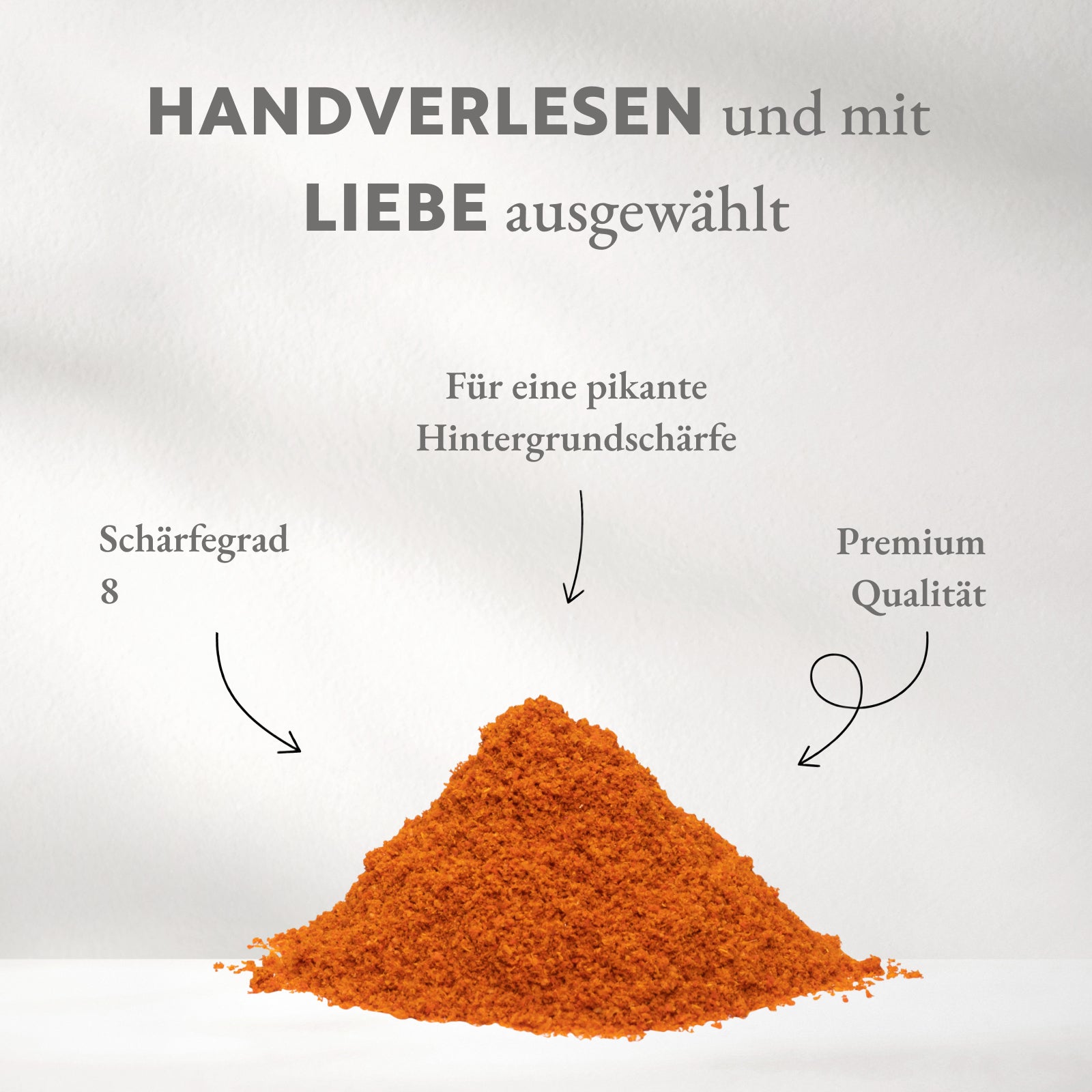 Cayenne-Pfeffer, Schärfegrad 8