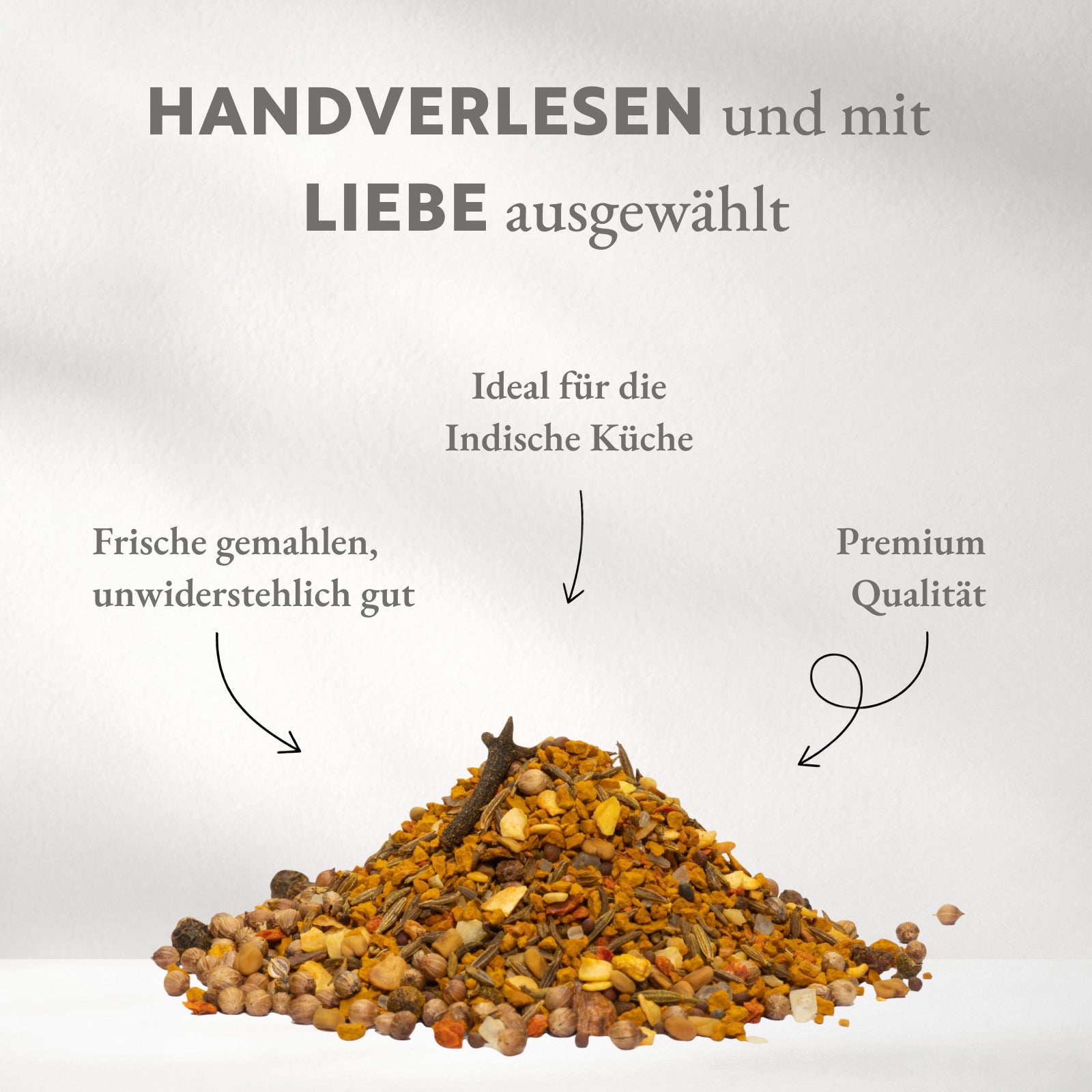Curry, Gewürzzubereitung ganz