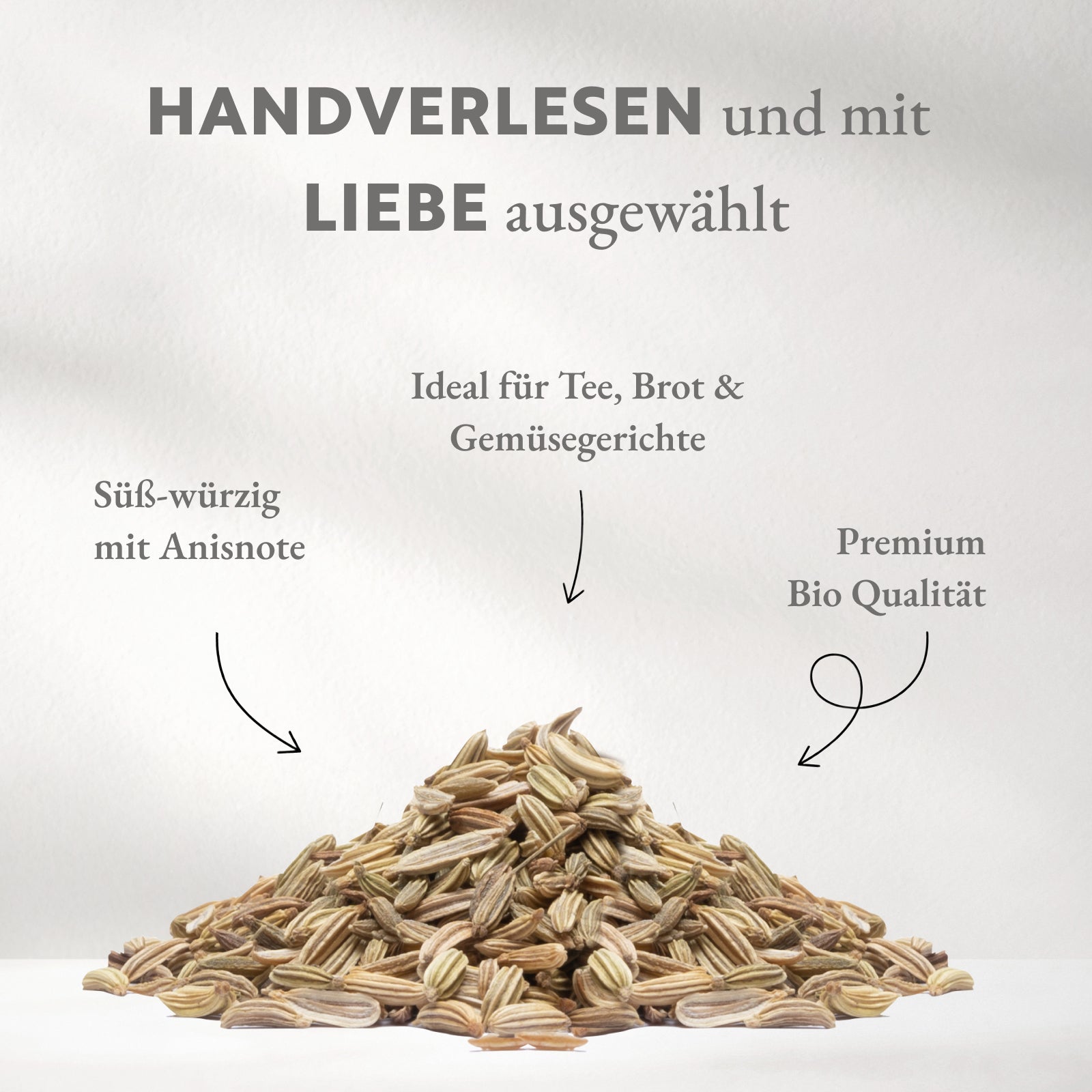Fenchel BIO, ganze Samen