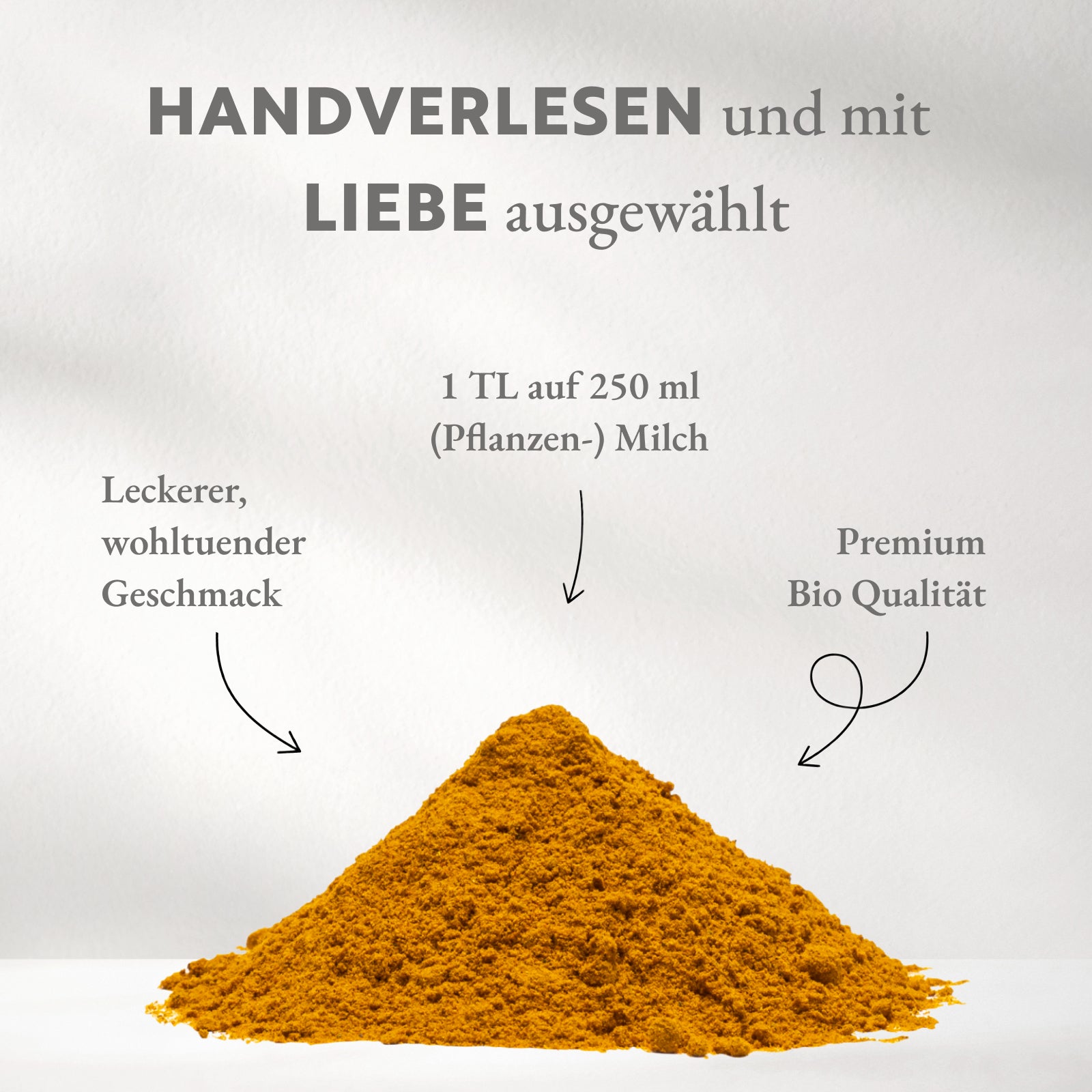Goldene Milch - Kurkuma Latte BIO