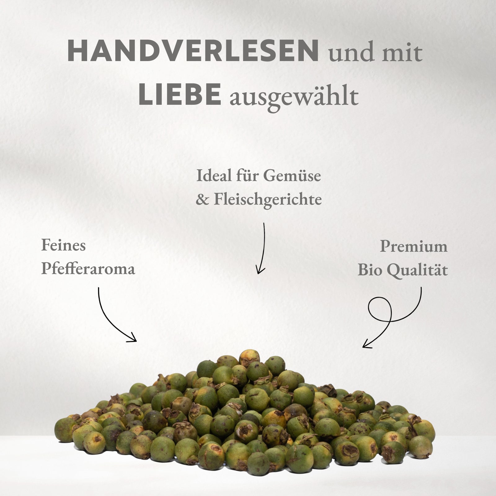 Grüner Pfeffer BIO