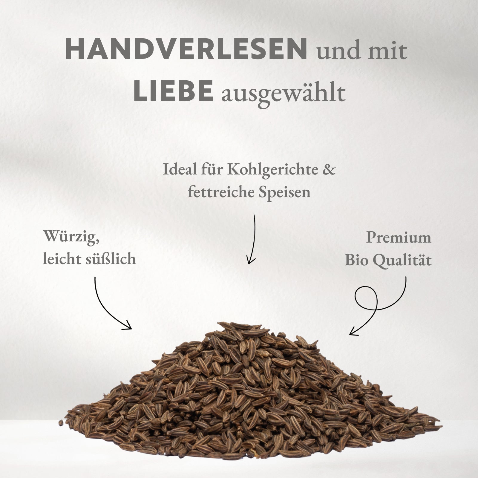 Kümmel BIO, ganze Samen