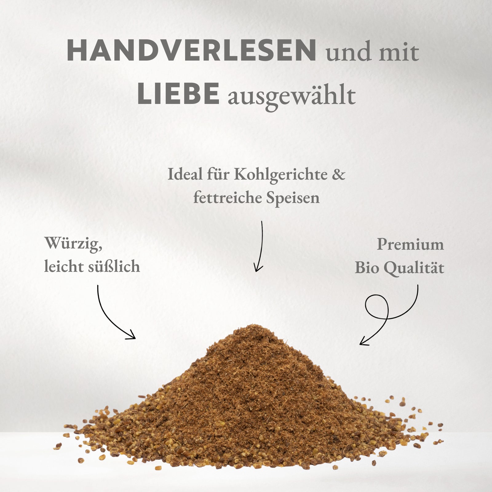 Kümmel BIO, gemahlen