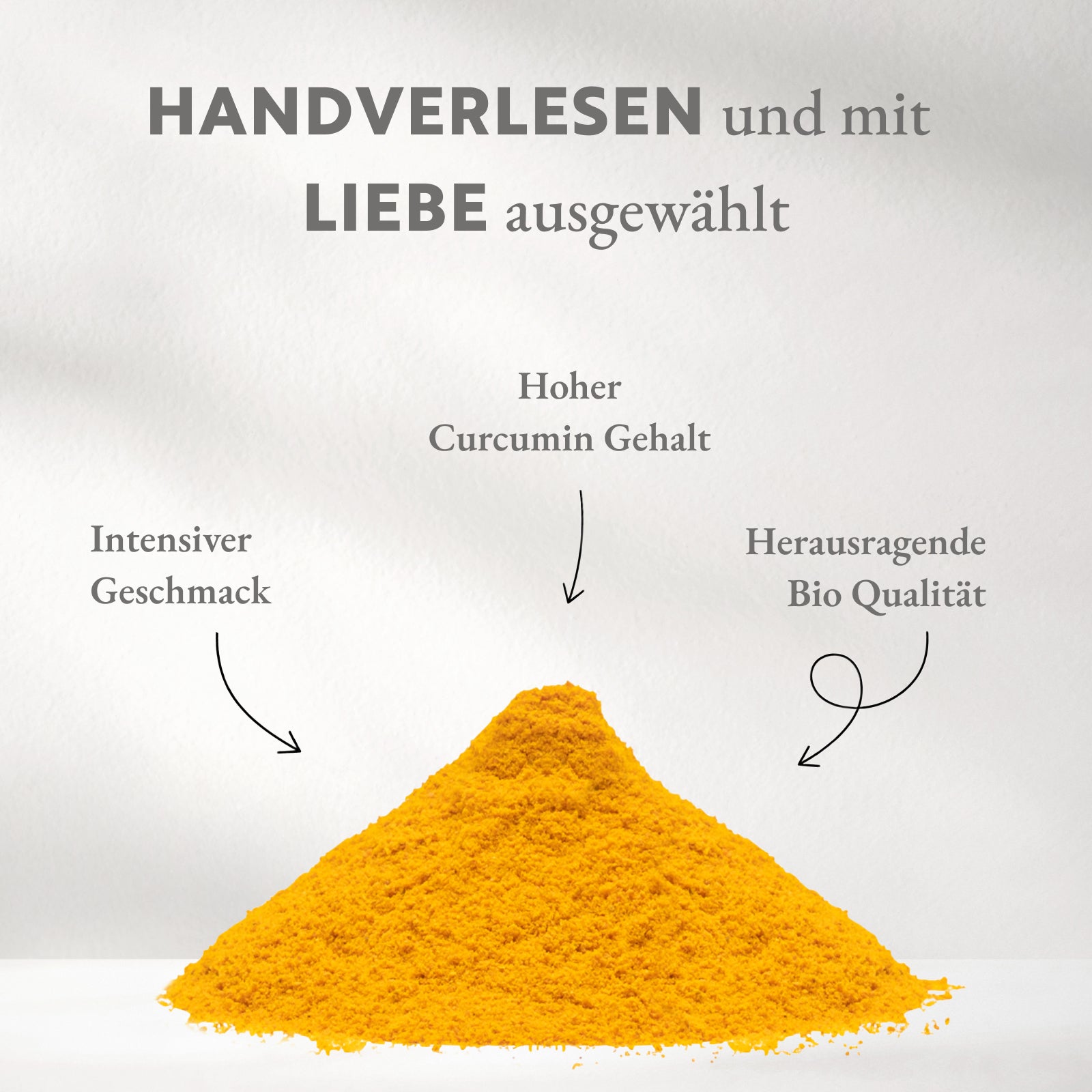Kurkuma BIO, gemahlen