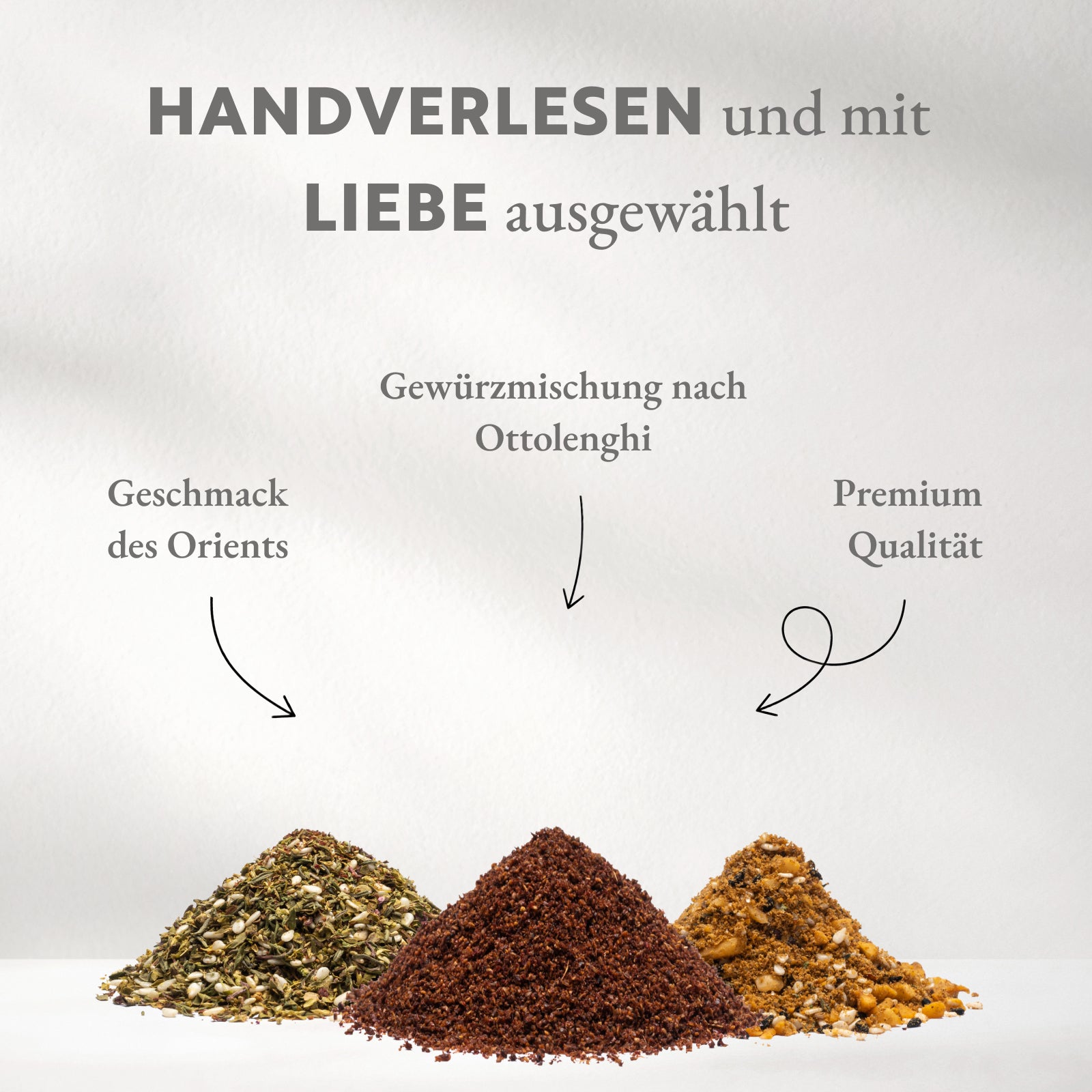 Orientalische Gewürze - Sumach, Zatar, Dukkah