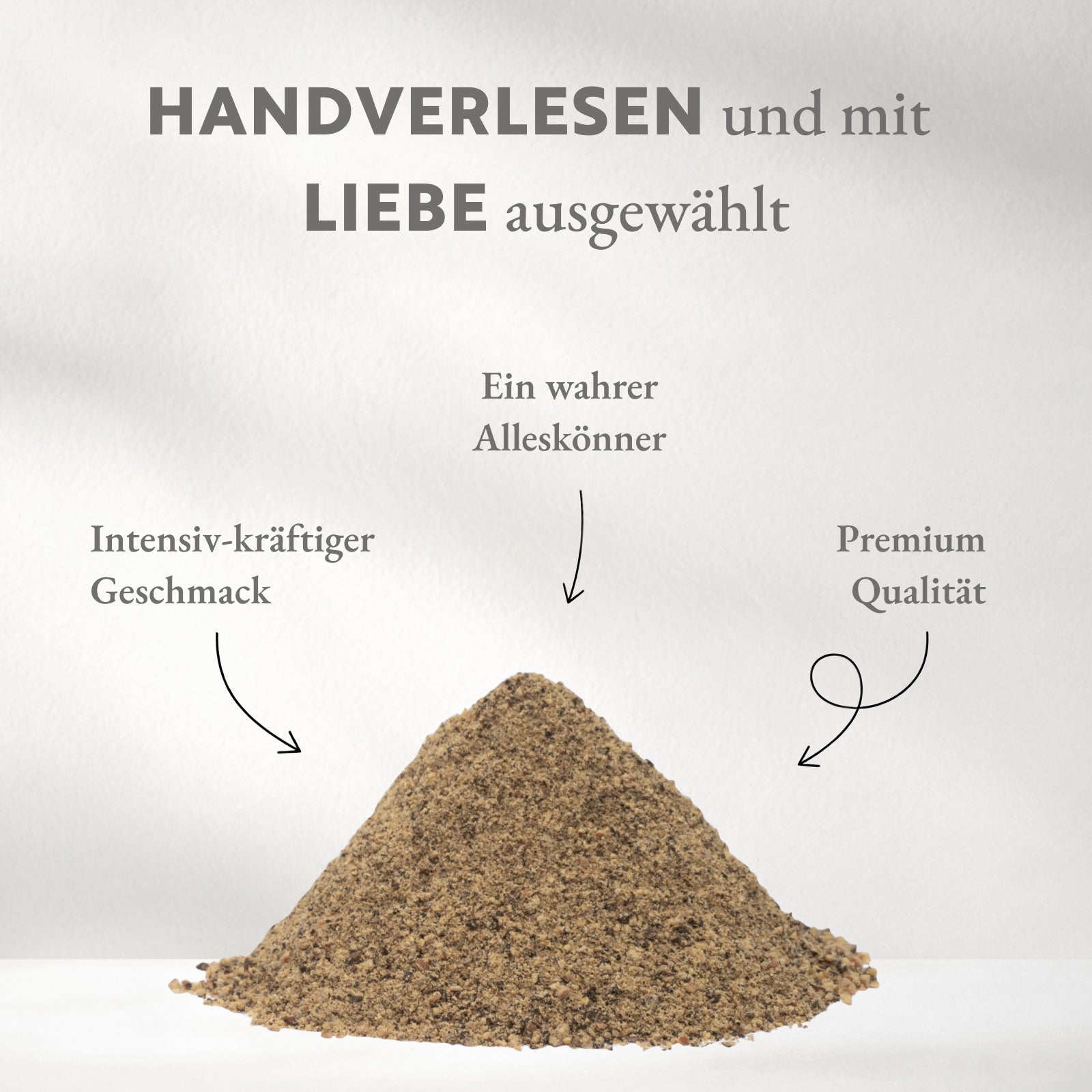 Pfeffer schwarz, gemahlen