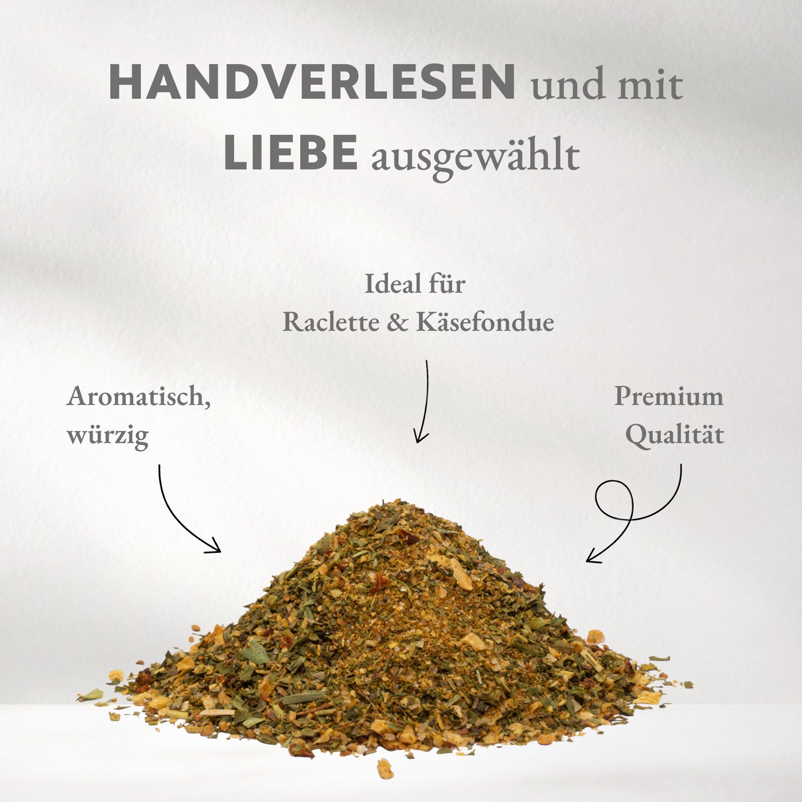 Raclette Kräuterzauber Gewürzzubereitung