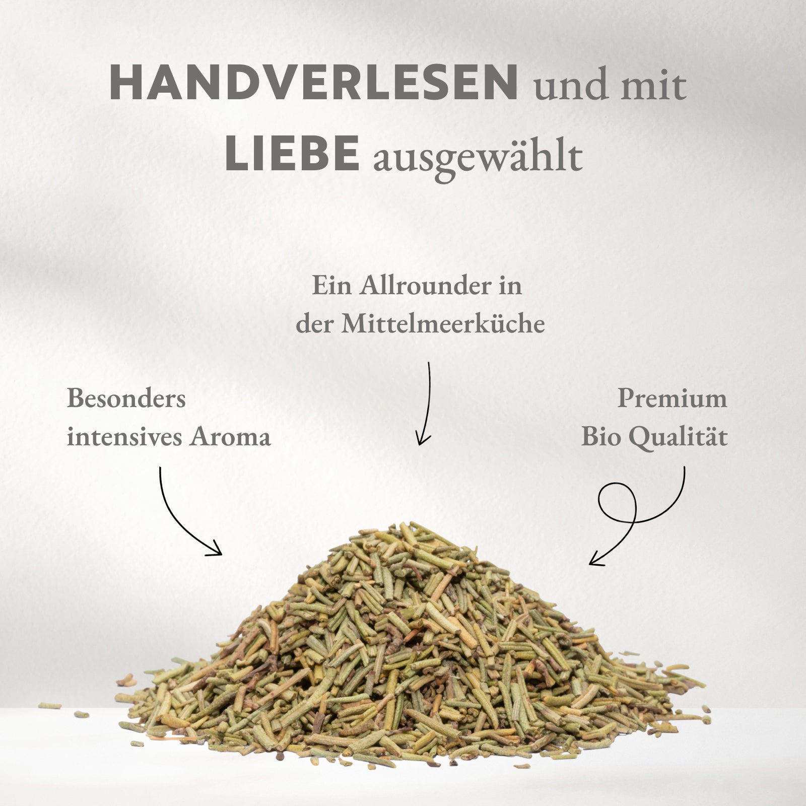 Rosmarin BIO, ganz
