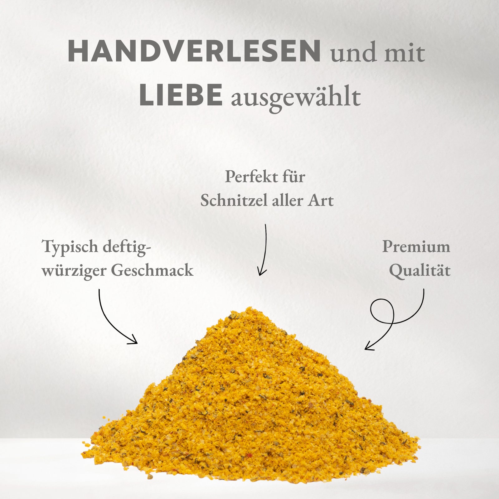 Schnitzel, Gewürzzubereitung