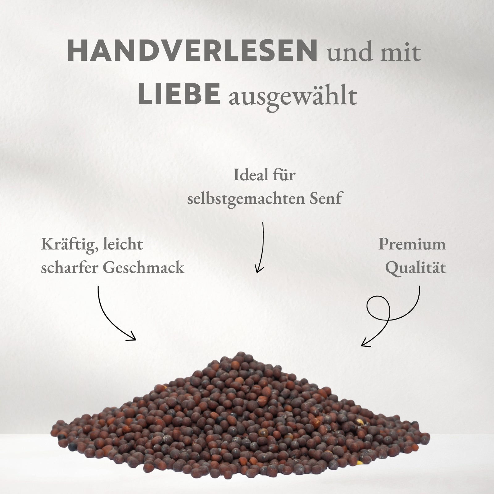 Senfkörner, braun