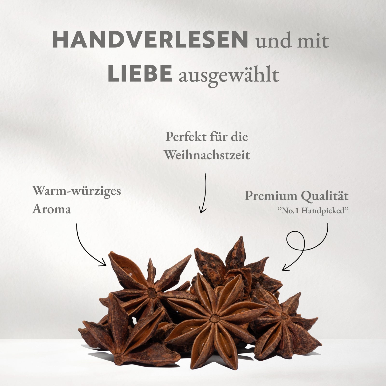 Sternanis, ganz, No.1 handpicked