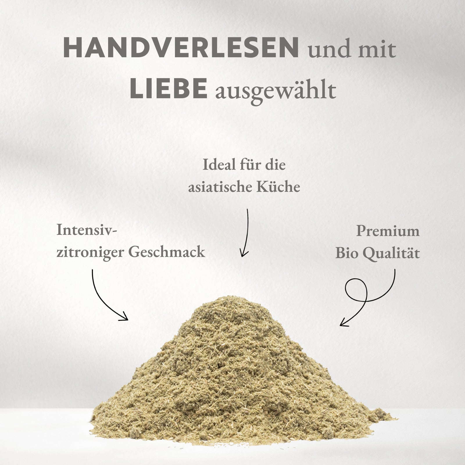 Zitronengras BIO, gemahlen