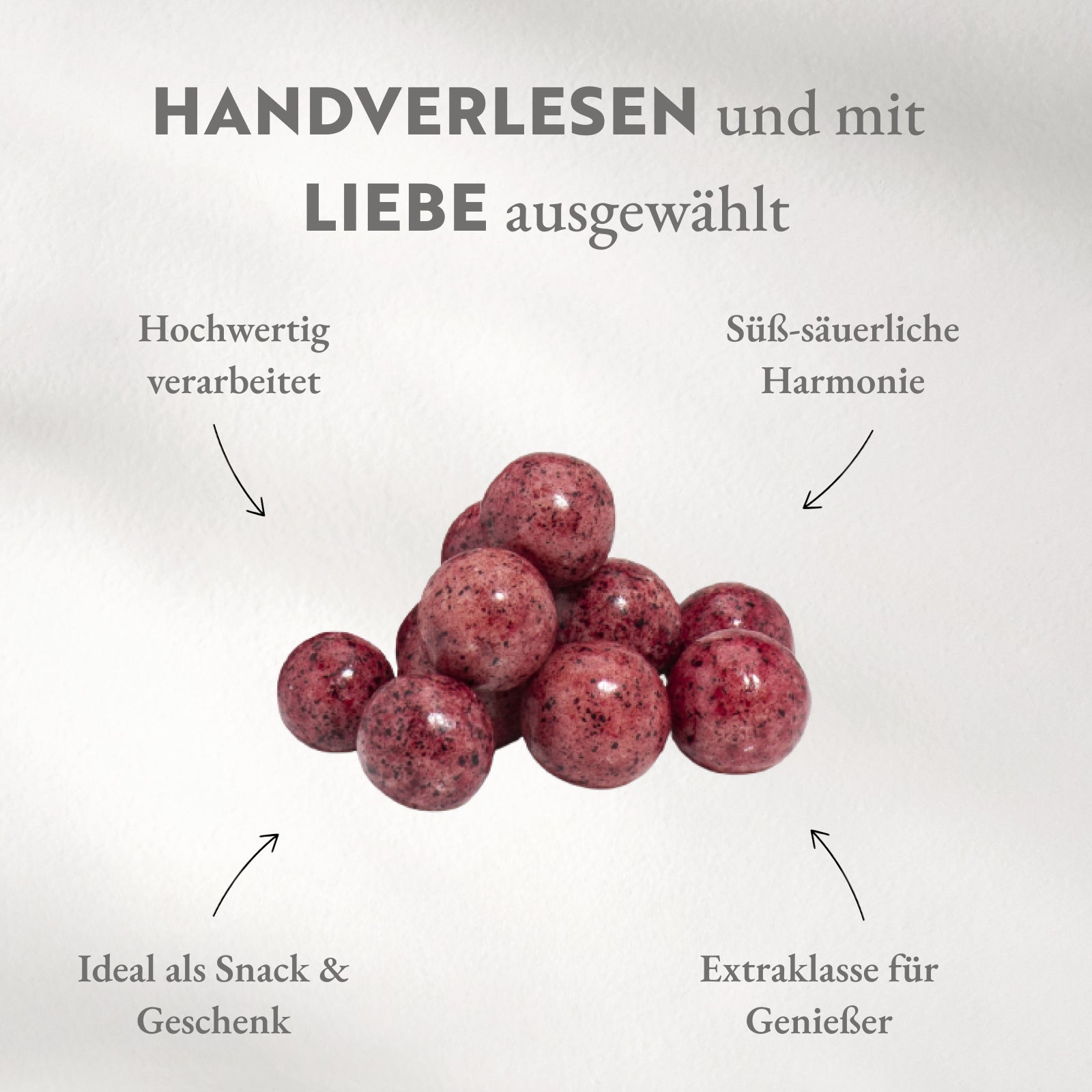 Johannisbeeren in Joghurtschokolade