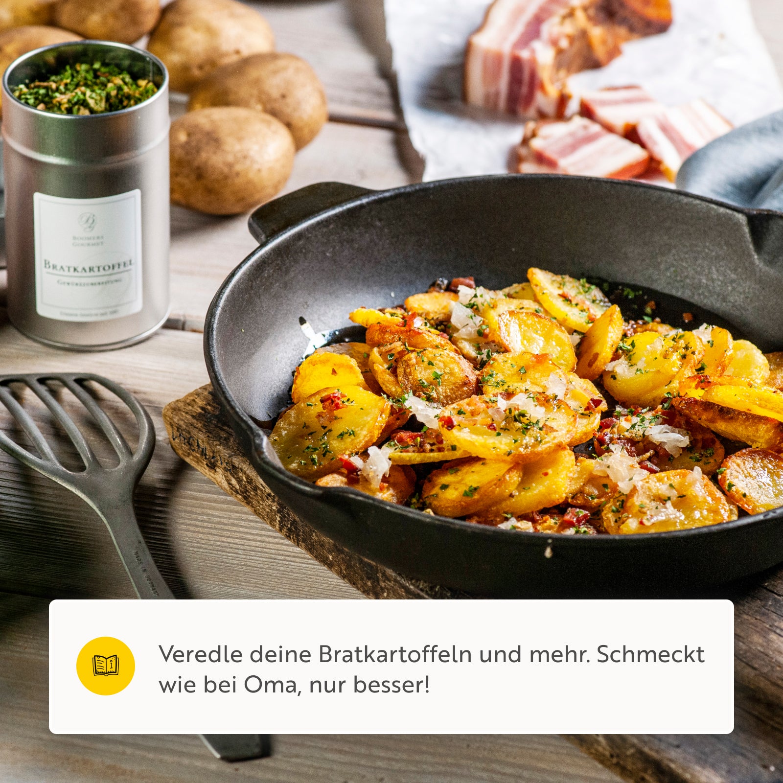 Bratkartoffelgewürz Gewürzzubereitung