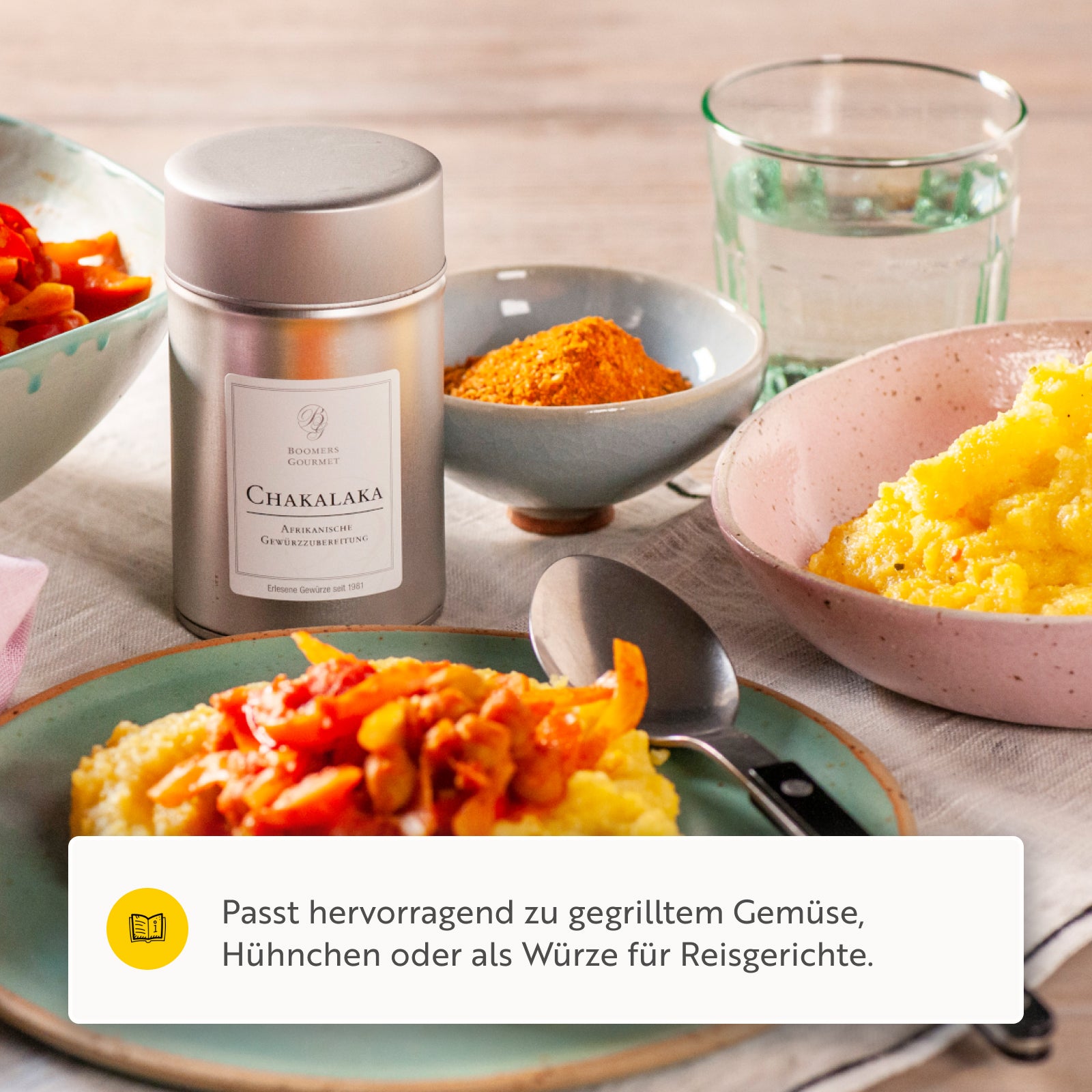 Chakalaka Gewürzzubereitung