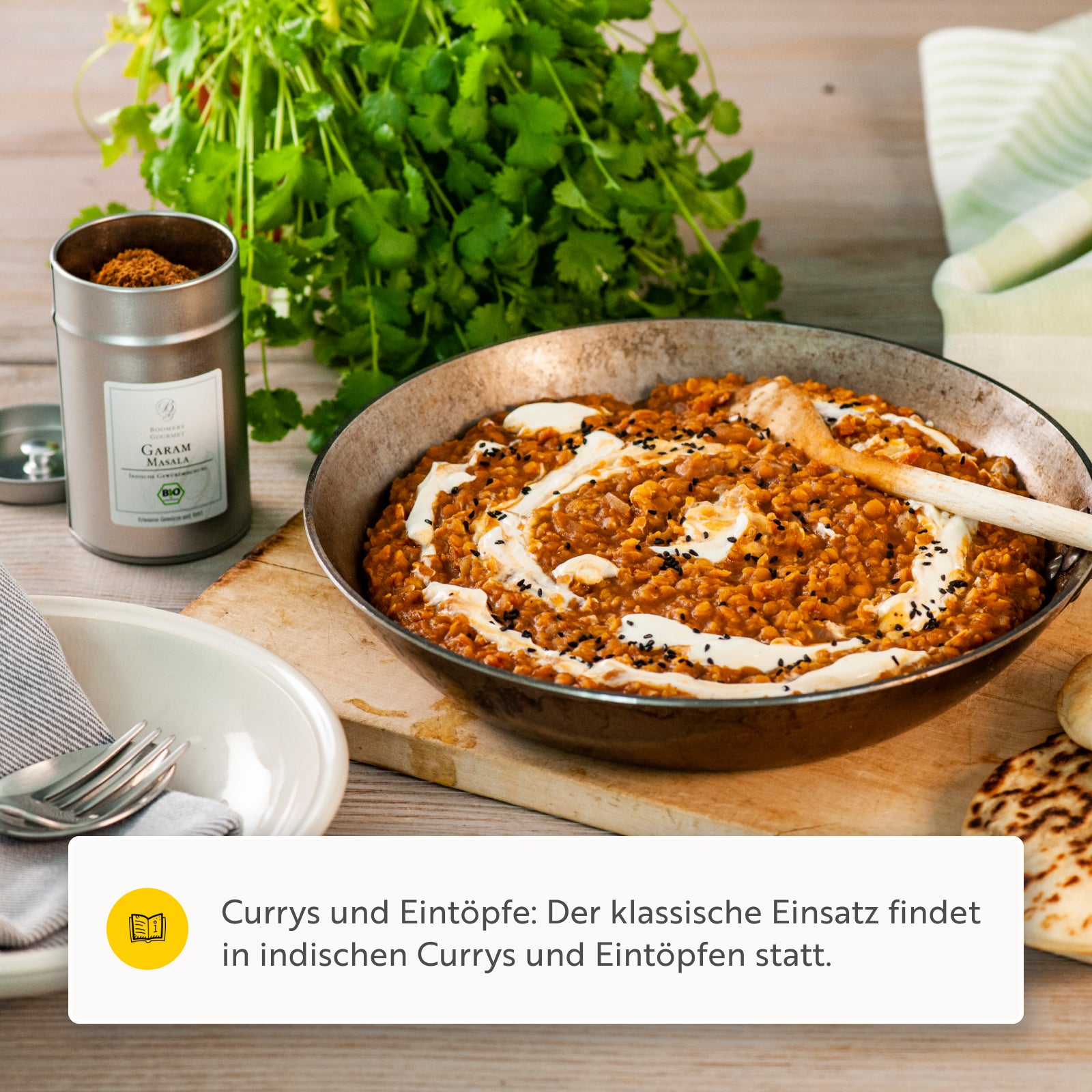 Garam Masala BIO, Indische Gewürzmischung