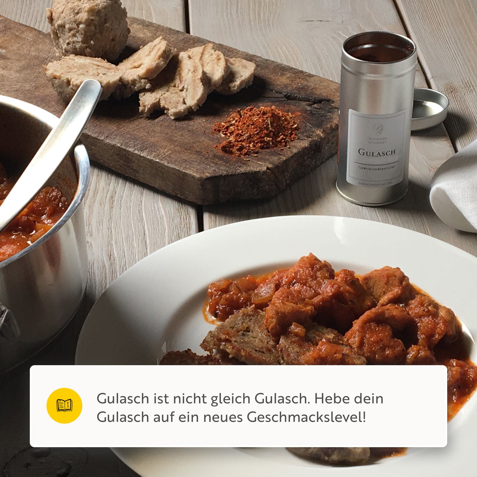 Gulasch "Original Ungarisch" Gewürzzubereitung