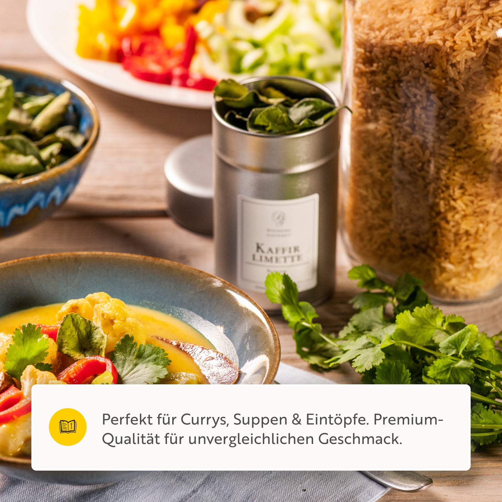 Kaffir Limettenblätter