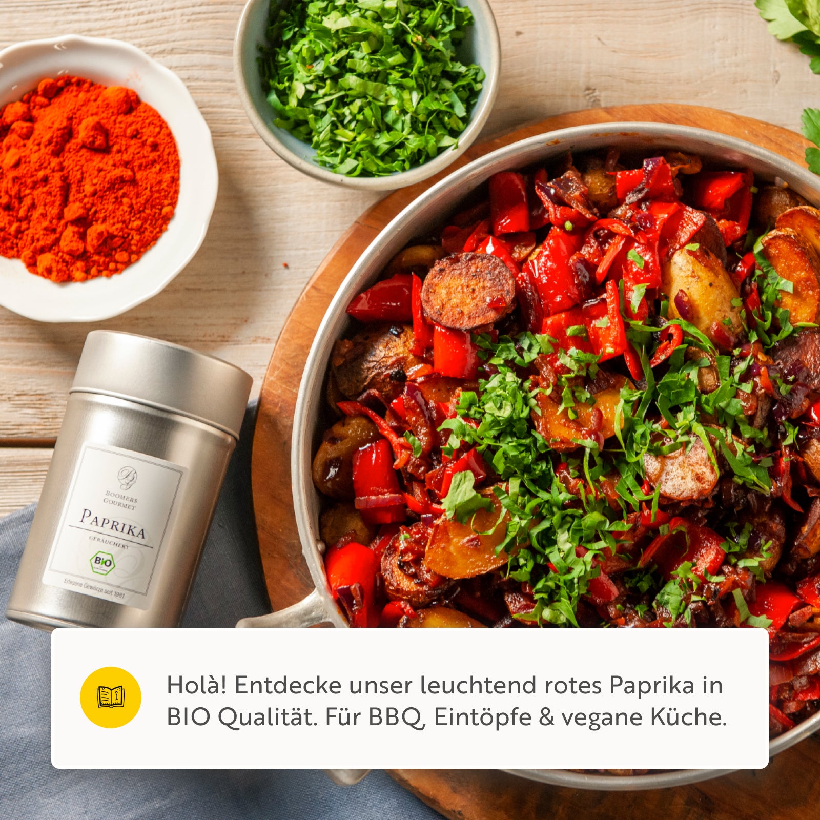 Paprika geräuchert BIO