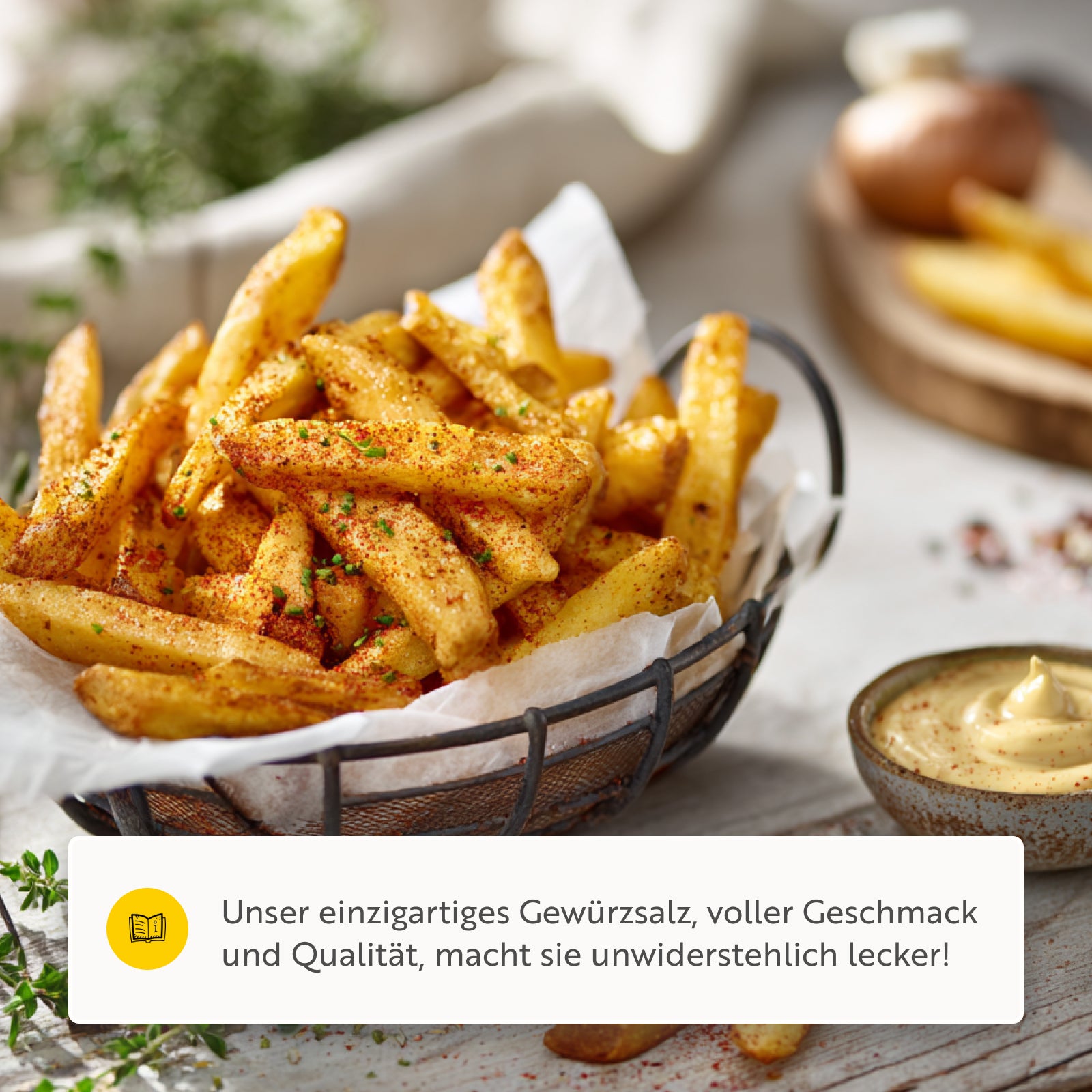 Pommes Frites, Gewürzsalz