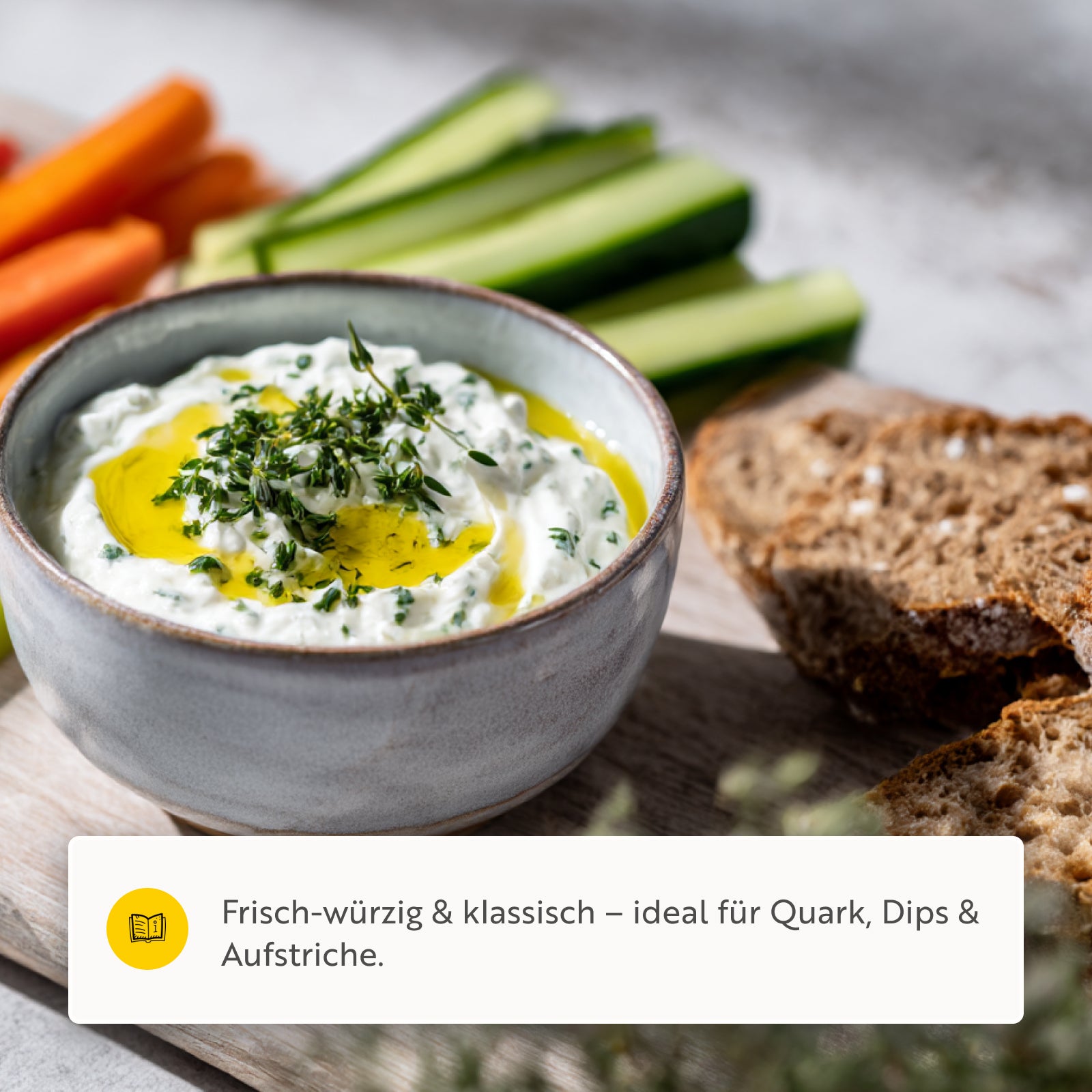 Quark Kräuter, Gewürzmischung