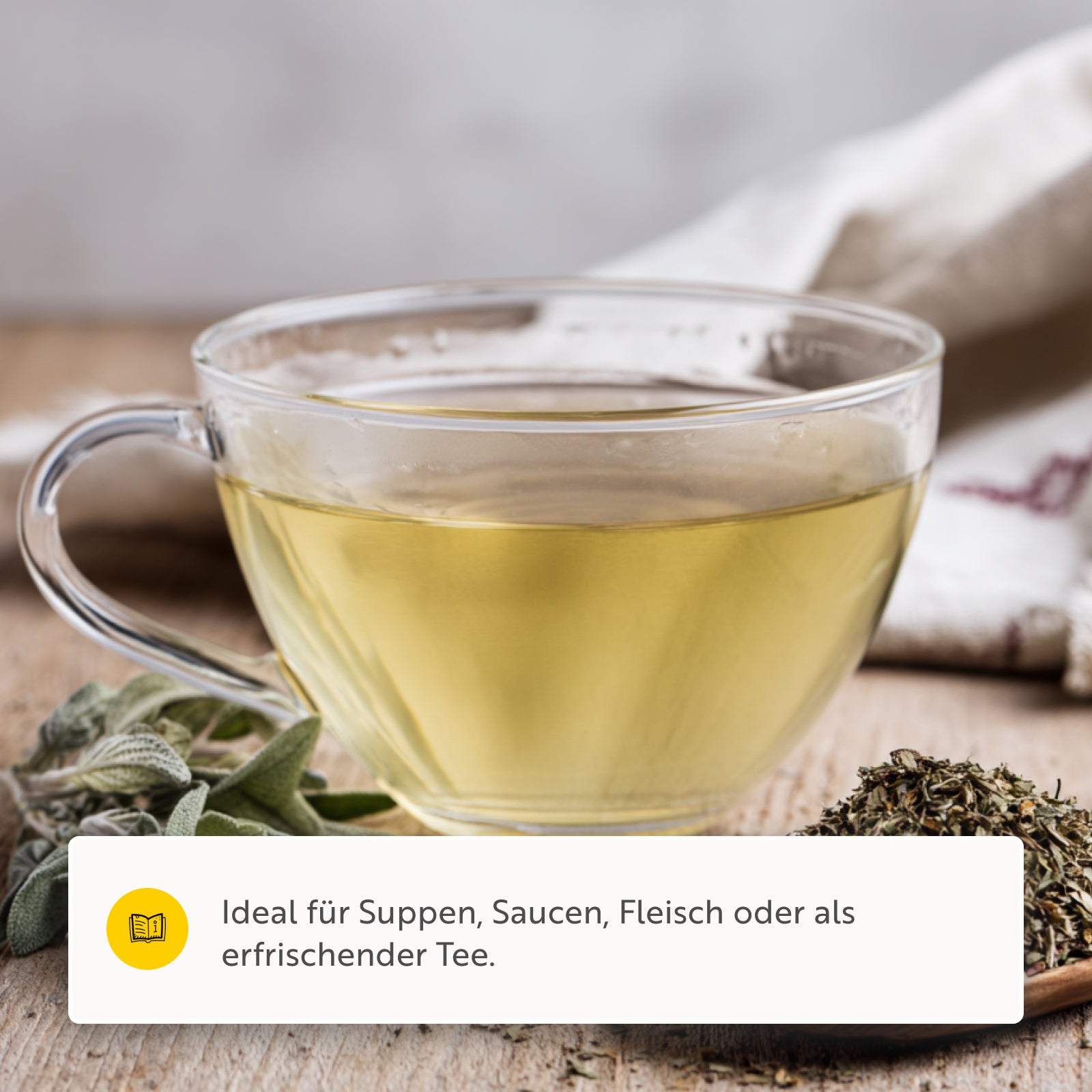 Salbei BIO, geschnitten