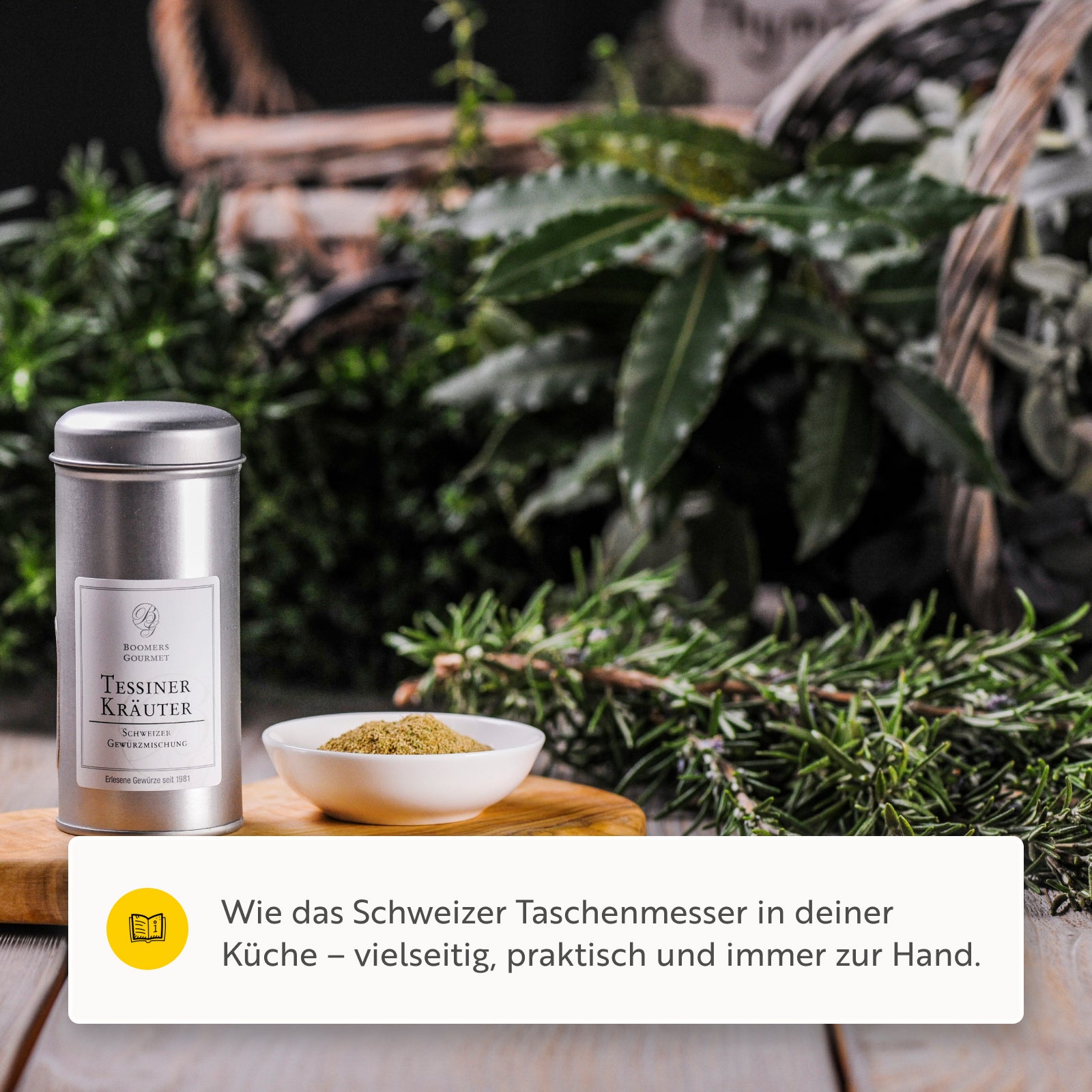 Tessiner Kräuter Gewürzmischung