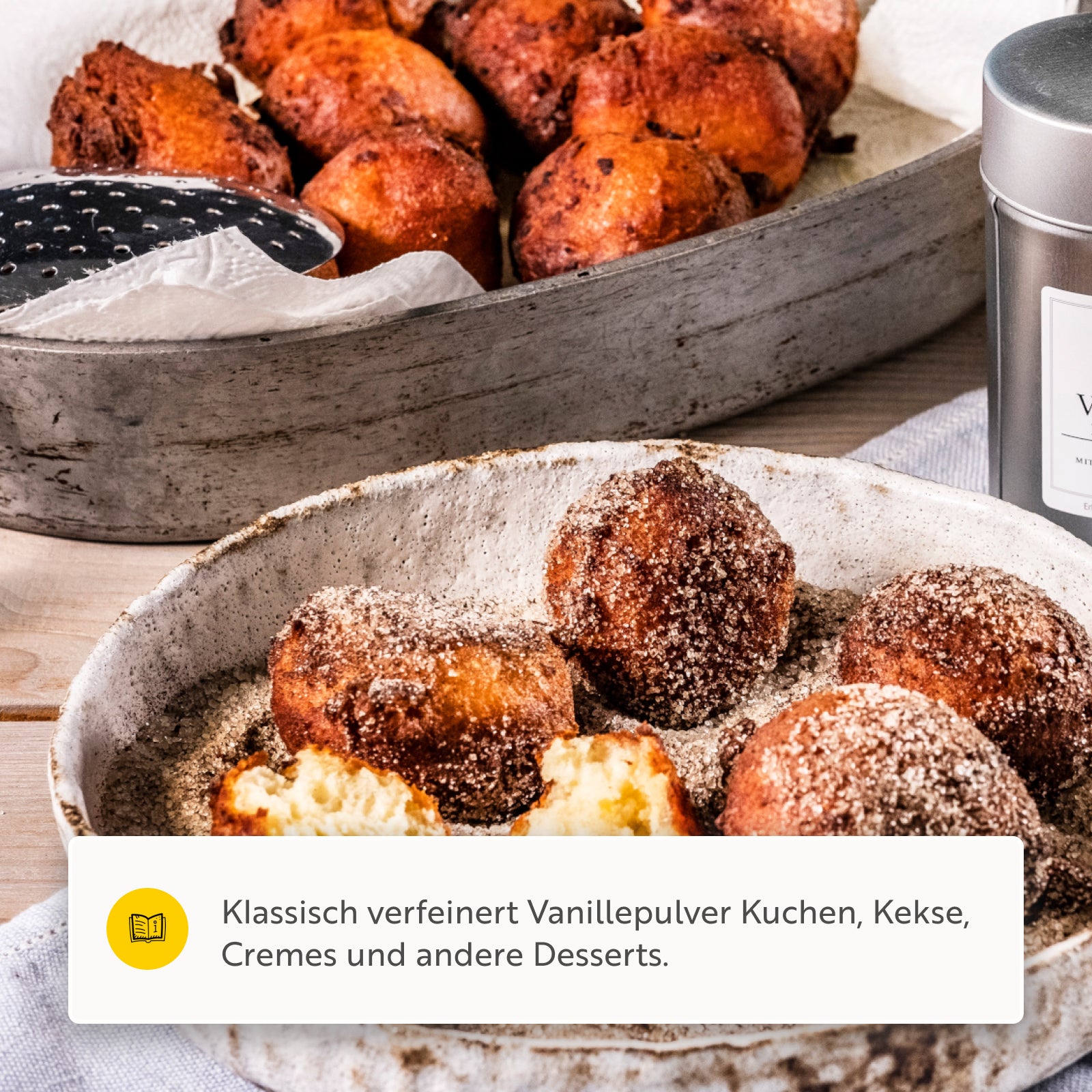 Bourbon Vanille Bio, gemahlen