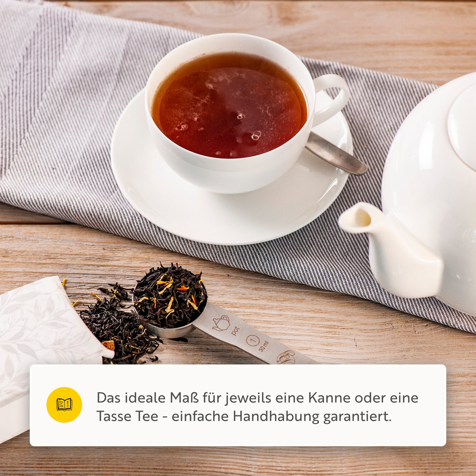 Teeportionierlöffel Duo
