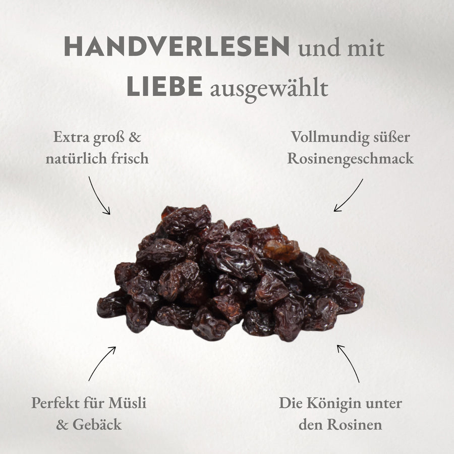 Jumbo Rosinen, natur