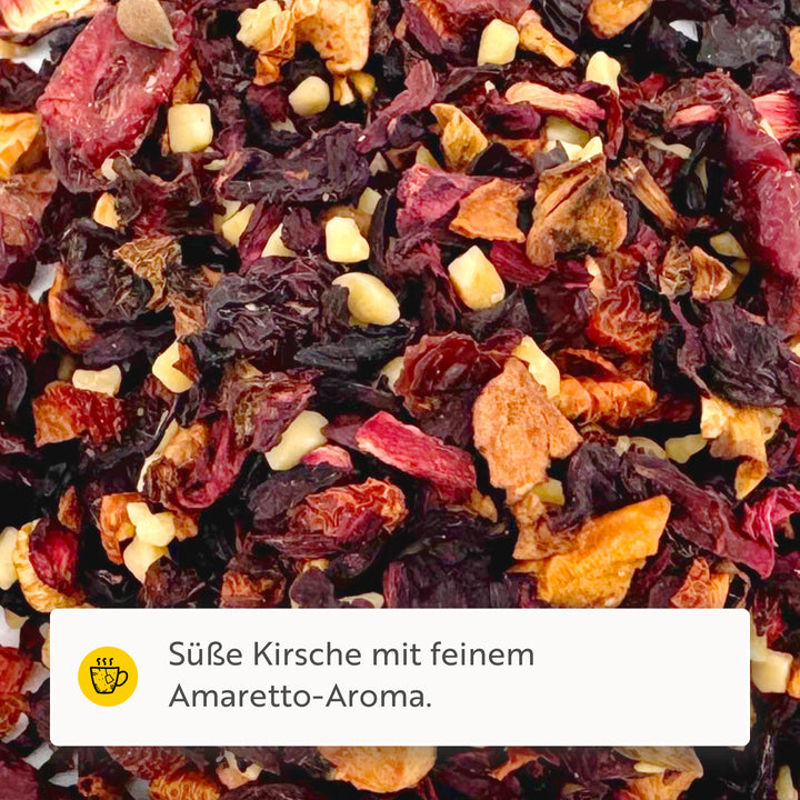 Amaretto Kirsch Früchtetee
