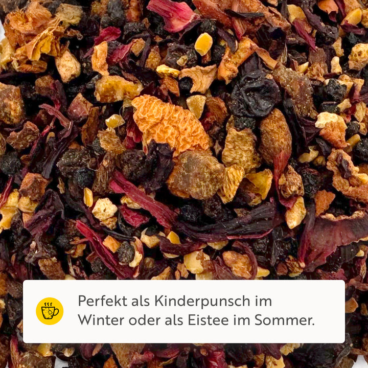 Fliederbeer Punsch Früchtetee