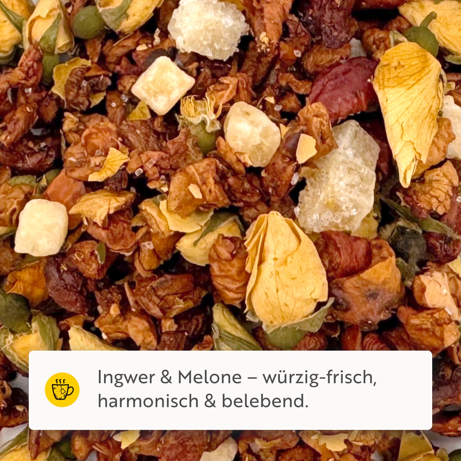Ingwer Fresh Melone Früchtetee