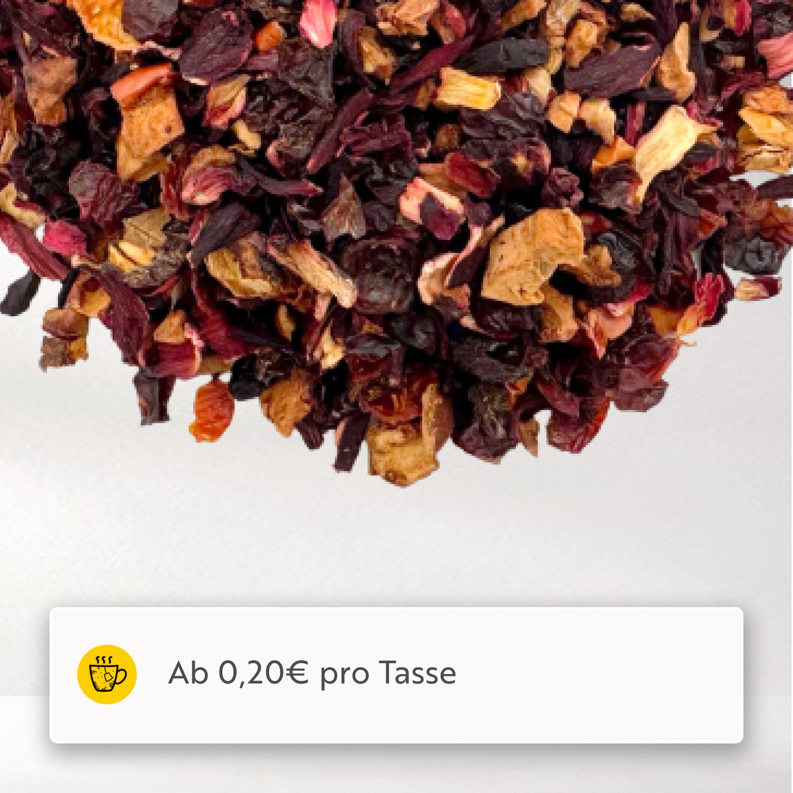 Weihnachtstee Früchtetee