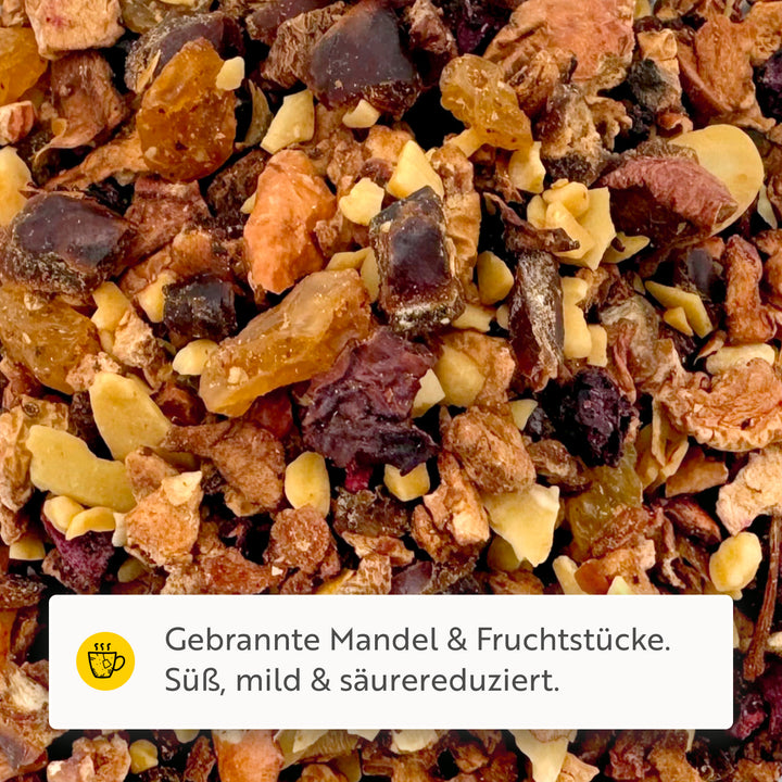 Süße Wintermandel Früchtetee