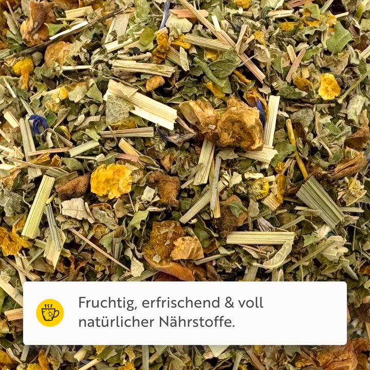 Mango Liebe Kräutertee mit Moringa & Matcha BIO