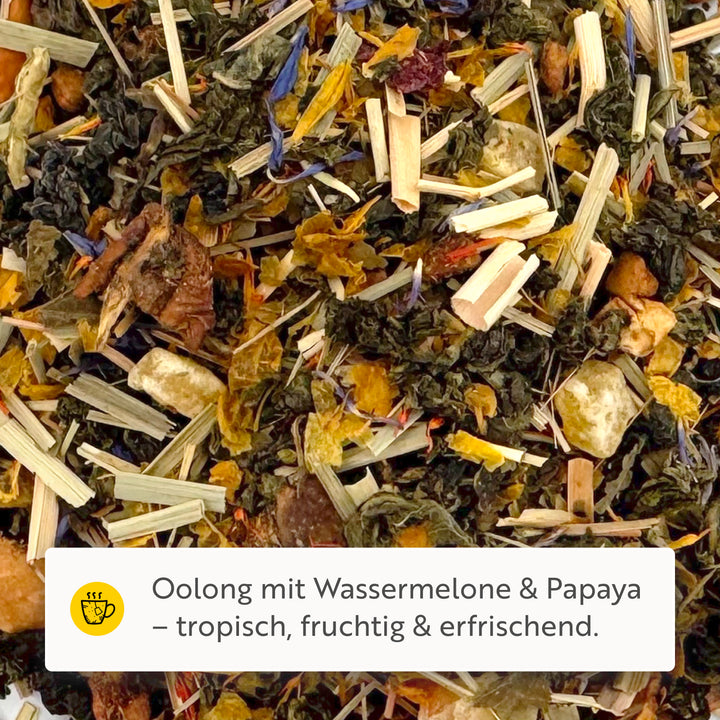 Melon Papaya Splash Oolong - Früchteteemischung