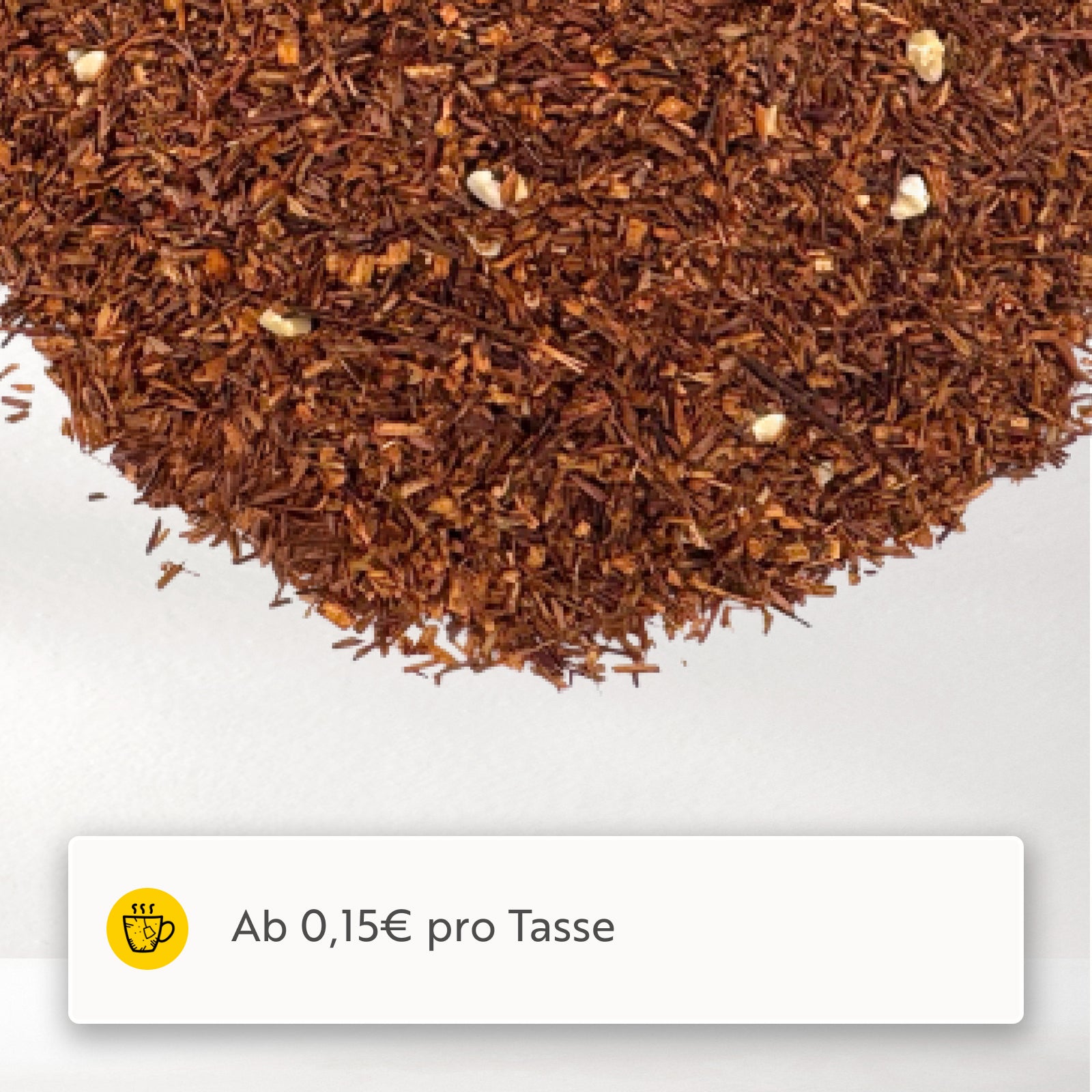 Lübecker Tee mit Marzipan Rooibos Tee
