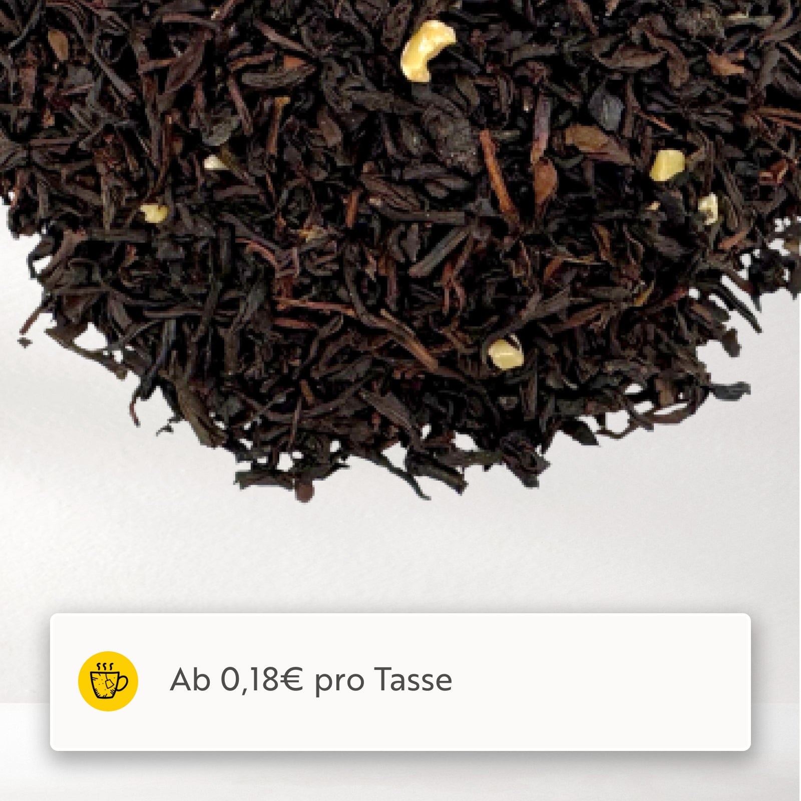 Lübecker Tee mit Marzipan Schwarzer Tee