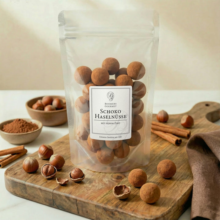 Zimt Schoko Haselnüsse