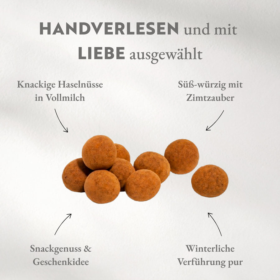 Zimt Schoko Haselnüsse
