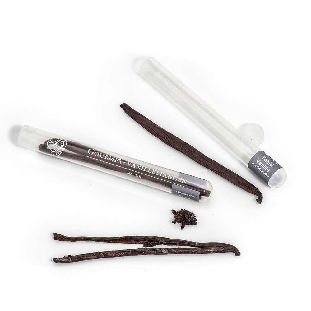 Tahiti Vanille, Premium Tahitensis, 1 Schote 16-18cm