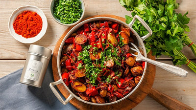 Geröstete Kartoffeln mit geräuchertem Paprika